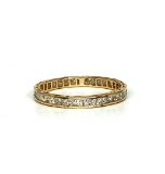 0.76 ctw Diamond Ring - 18KT Yellow Gold