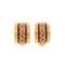 Hermes Multi Enamel Clip-on Earrings