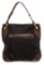 Bottega Venetta Black Leather Shoulder Bag