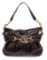 Coach Black Leather Hampton Satchel