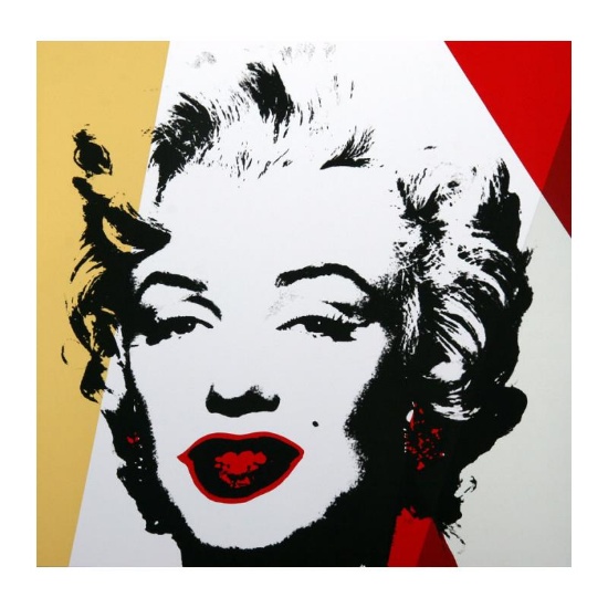 Golden Marilyn 11.37 by Warhol, Andy