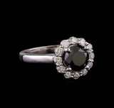 2.07 ctw Diamond Ring - 14KT White Gold