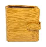 Louis Vuitton Yellow Porte Billets Compact Wallet
