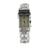 Longines Lady's Bracelet Watch - Platinum and 14KT White Gold