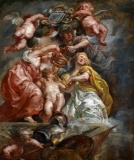 Sir Peter Paul Rubens - The Union of England and Scotland