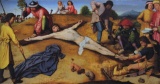Gerard David -Christ Nailed to the Cross