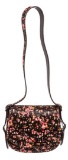 Coach Multicolor 23 Flower Print Genuine Calf Hair Shoulder Bag