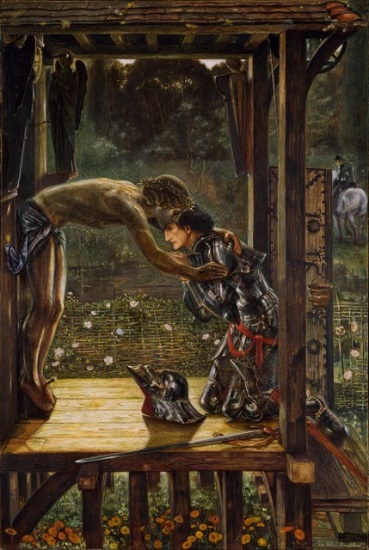 Edward Burne-Jones -  The Merciful Knight