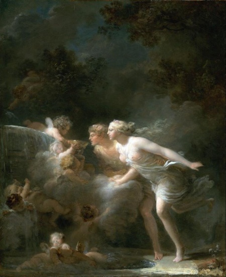 Jean-Honorï¿½ Fragonard - The Fountain of Love