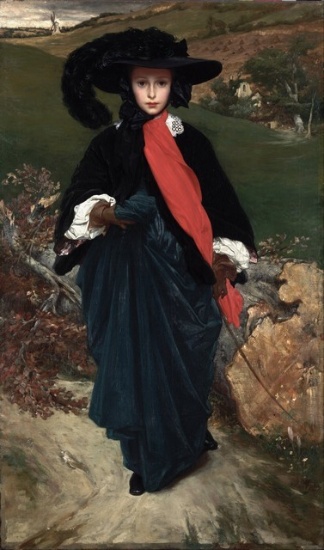 Frederic Leighton - Portrait of May Sartoris