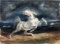 Eugene Delacroix - Horse Frightened by Lightning
