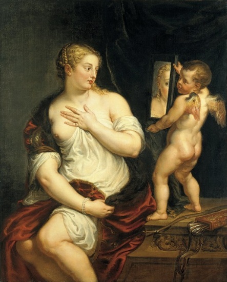 Sir Peter Paul Rubens - Venus and Cupid