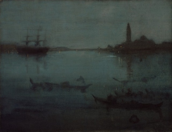 Whistler - Nocturne in Blue and Silver - The Lagoon