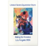 United States Equestrian Team by Leroy Neiman (1921-2012)
