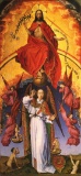 Rogier van der Weyden - Christ with the Archangel Michael