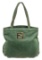 Fendi Green Leather Tote Bag