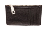 Marc Jacobs Black & Brown Perry Zip Wallet