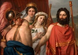 Jacques-Louis David - The Anger of Achilles