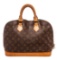 Louis Vuitton Brown Alma MM Satchel Bag