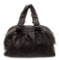 Chanel Black Leather Large Boston Bag