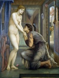 Edward Burne-Jones - Pygmalion and the Image II