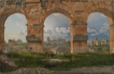 C.W. Eckersberg - Three Arches of the Colosseum