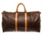 Louis Vuitton Brown Monogram Keepall 55cm Travel Bag