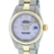 Rolex Ladies 2 Tone Yellow Gold & Stainless Steel Cream Jubilee Datejust Wristwa