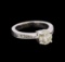 1.67 ctw Diamond Ring - 14KT White Gold