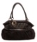 Fendi Black Chef Zucca Shoulder Bag