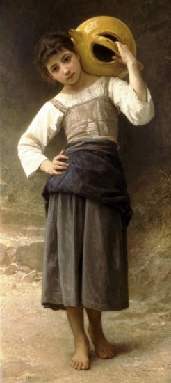 William Bouguereau - Young Girl Going to the Spring