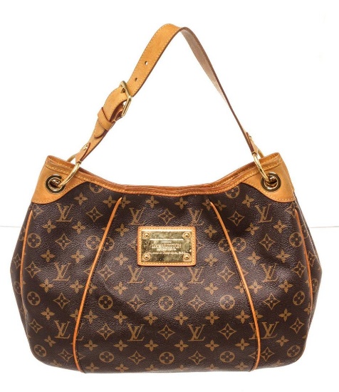 Louis Vuitton Brown Monogram Galliera PM Hobos Bag