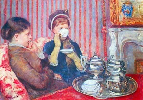 Mary Cassatt - A Cup of Tea #2