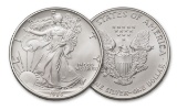 1986 American Silver Eagle .999 Fine Silver Dollar Coin