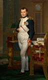 Jacques-Louis David - The Emperor Napoleon in his Study at the Tuileries