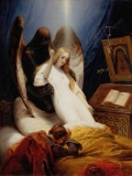 Horace Vernet - Angel of Death