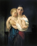 William Bouguereau  - Elder Sister