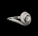 1.70 ctw Diamond Ring - 14KT White Gold