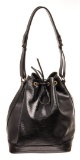 Louis Vuitton Black Epi leather Noe GM Bucket Bag
