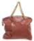 Louis Vuitton Brown Leather Tote Bag