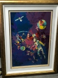 Satellite Football by Leroy Neiman