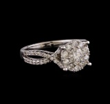 1.35 ctw Diamond Ring - 14KT White Gold