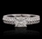 18KT White Gold 2.02 ctw Diamond Ring