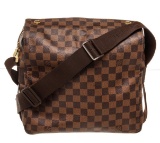 Louis Vuitton Brown Damier Ebene Naviglio Messenger Bag