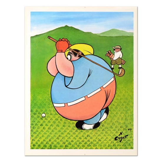 Fat Golfer by Xavier Cugat (1900-1990)