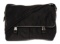 Prada Black Tessuto Nylon Saffiano Logo Messenger Bag