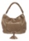 Michael Kors Gray Leather Tone Hobo Bag with Tassel