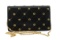 Chanel Black Diamond Stitch CC Button Flap Shoulder Bag