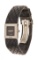 Chanel Black Leather Acier Quartz Watch