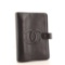 Chanel Black Caviar Leather Timeless CC Ring Small Agenda Cover